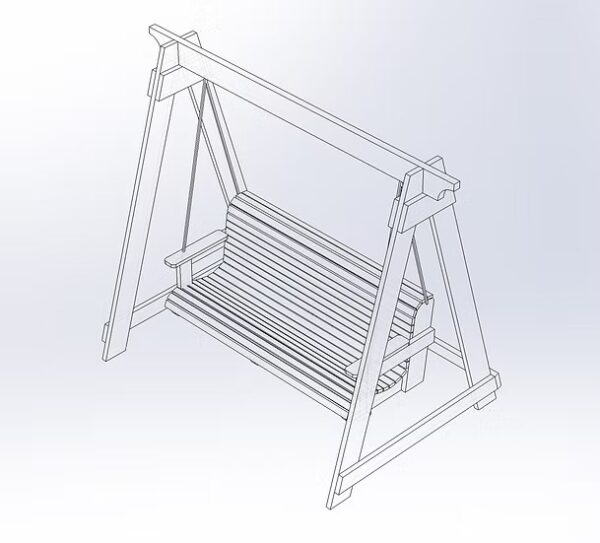 נדנדת גן דגם B140 - Image 3