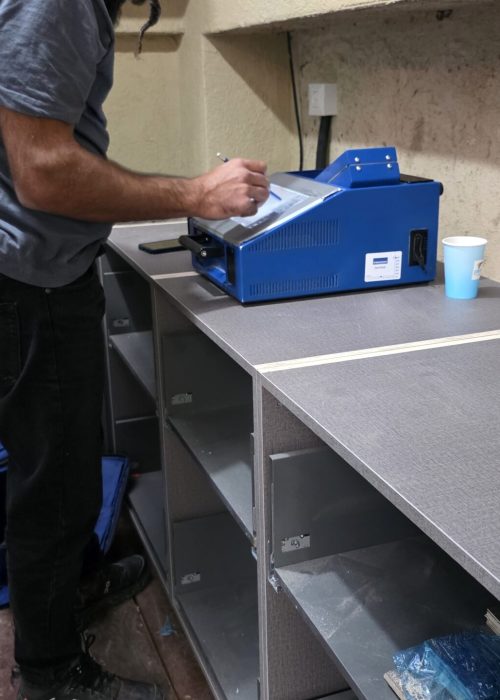 מדידות לשיש בלייזר